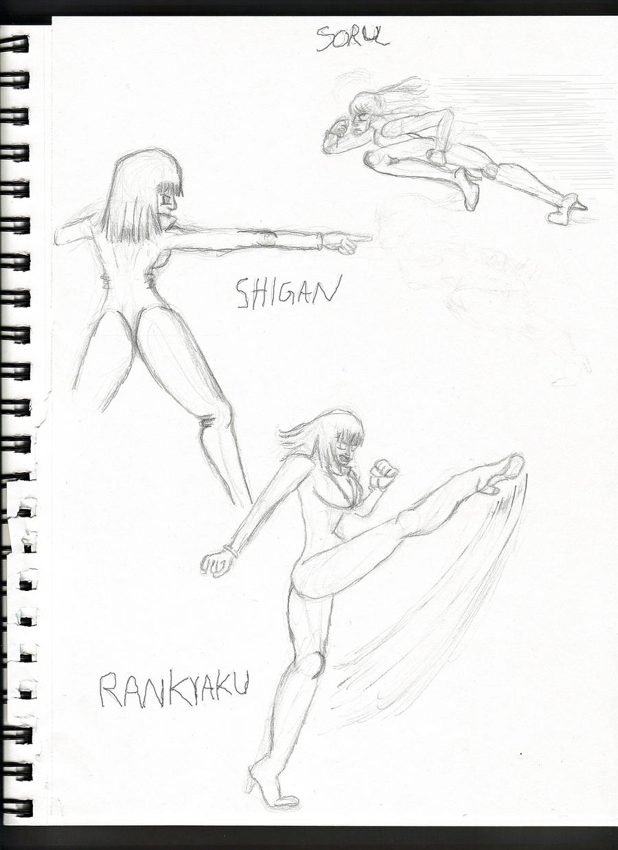 Rokushiki Robin illustrations (part 2)