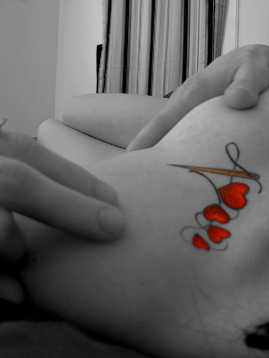 Color Splash Tattoo by