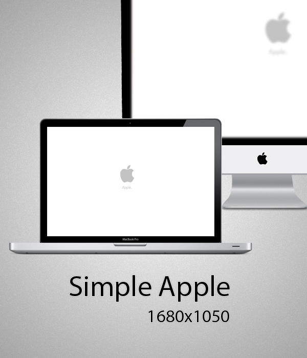 Simple Apple Wallpaper