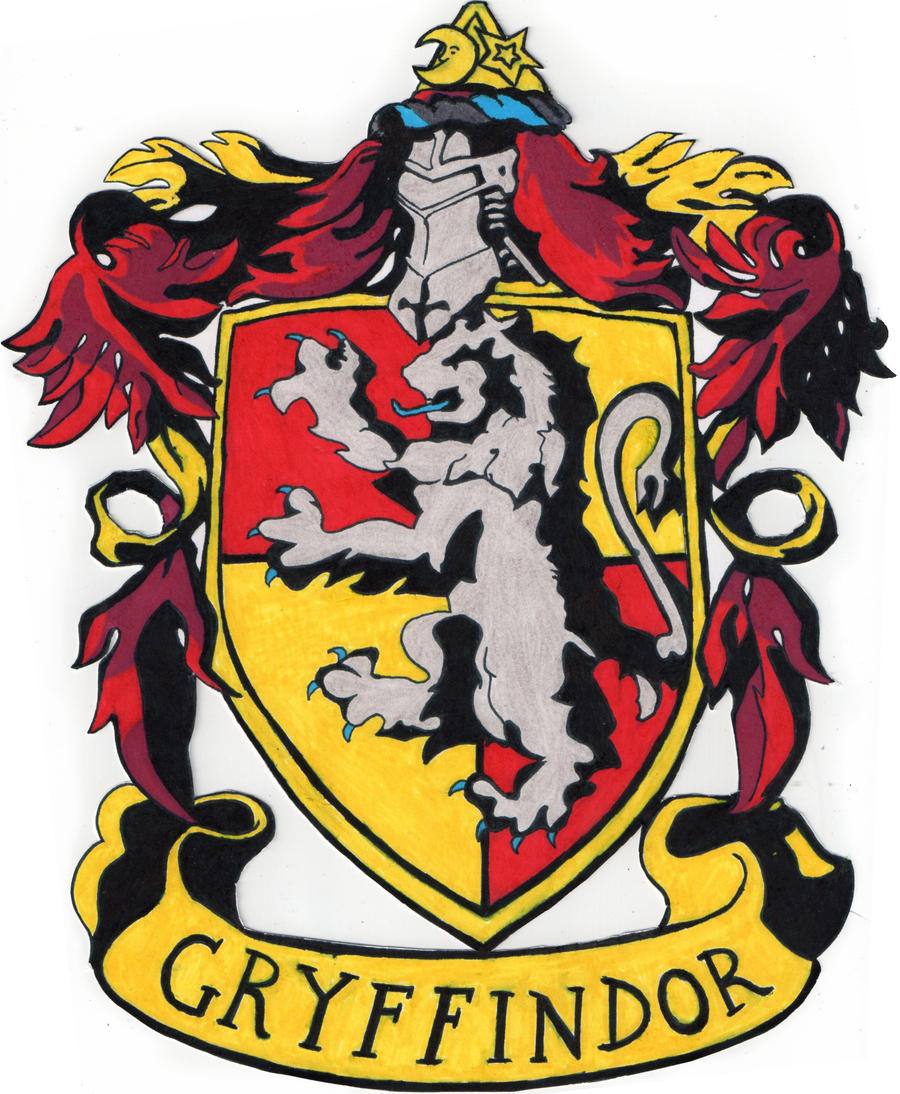 Gryffindor Crest by tuliipiie on DeviantArt