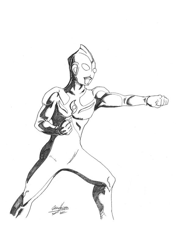 ultraman coloring pages - photo #31