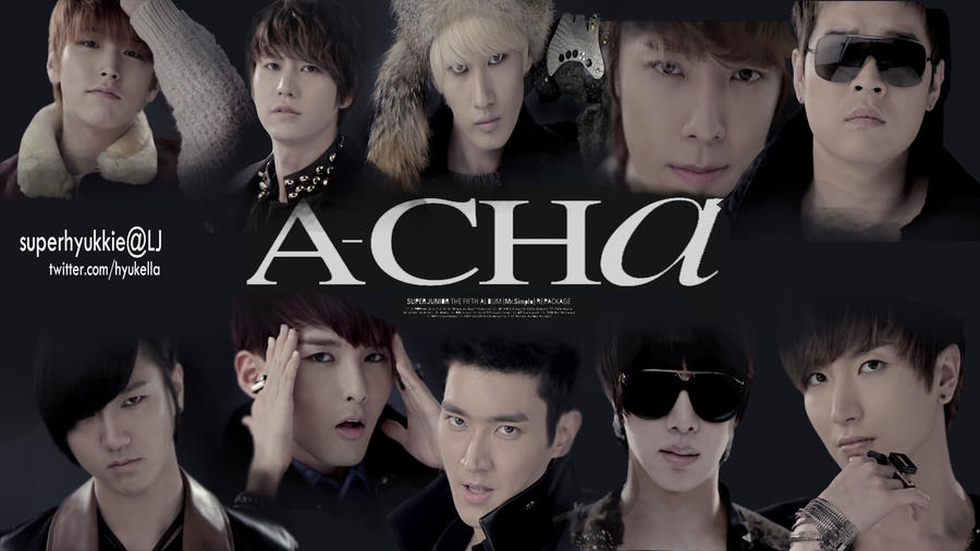 Super Junior ACHA Wallpaper by superhyukkie on DeviantArt