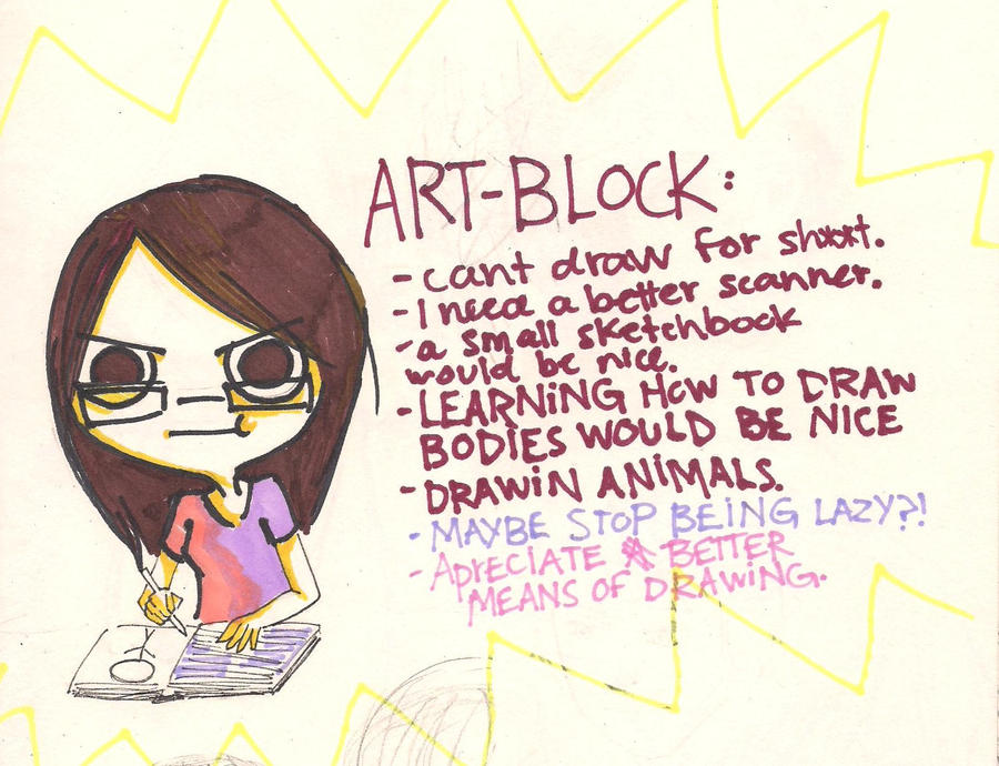 Needs help.art block. by gladeye on DeviantArt