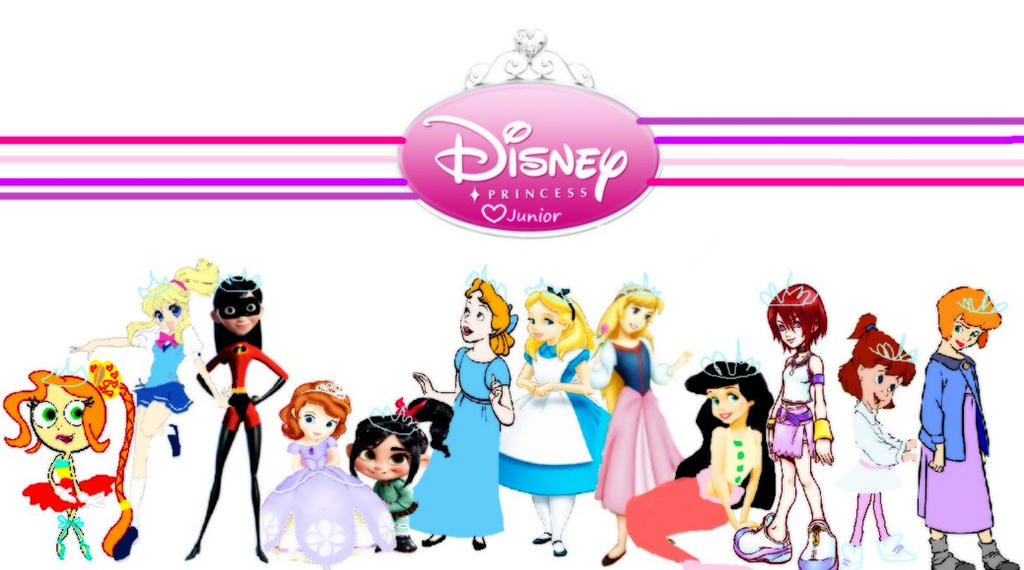 The Official Junior Disney Princesses of 2013 by SweetlyStarShine