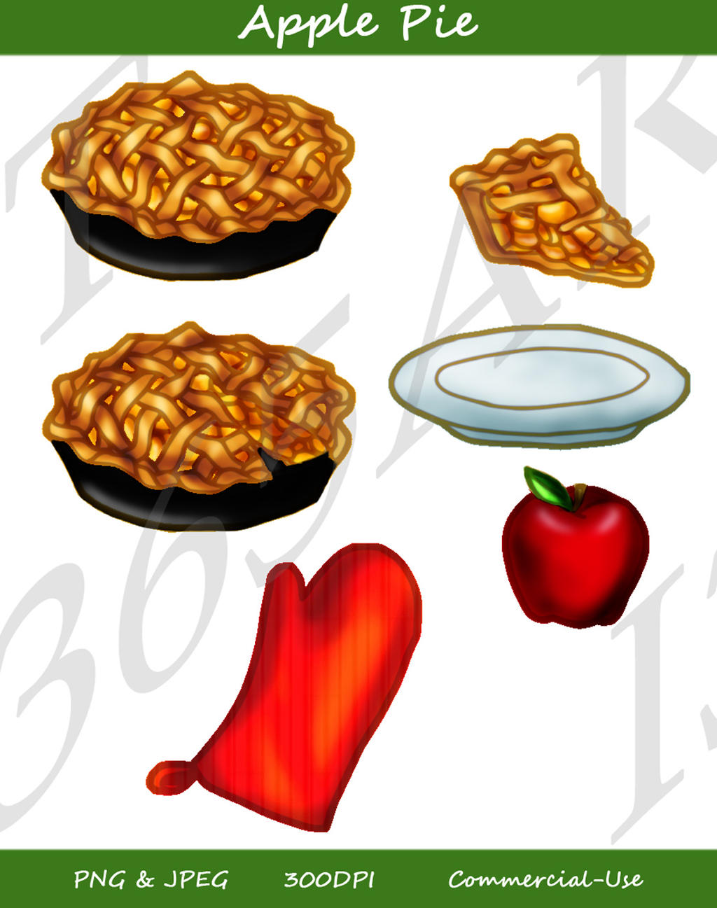 free food clipart apple pie - photo #31