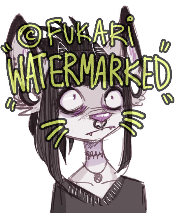 watermarks and art thieves by Fukari on DeviantArt