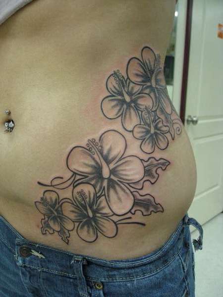 hibiscus tattoo by GrizzlyGreenEyes on deviantART