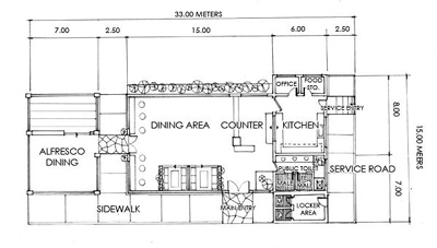 Cafe Floor Plan  The House Decoration