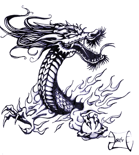 tattoo flash dragon. Dragon Ball :: Tattoo Flash by