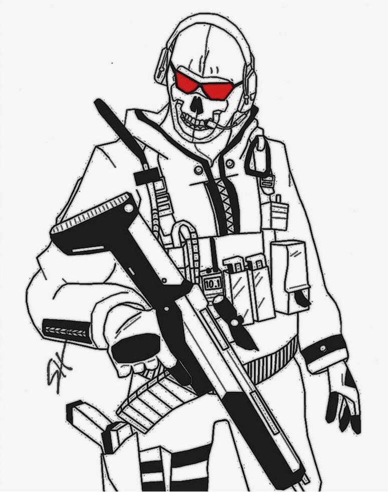 call of duty coloring pages to print - photo #2