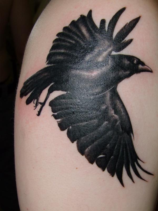 Crow Tattoo no 1 by ScarecrowLives on deviantART