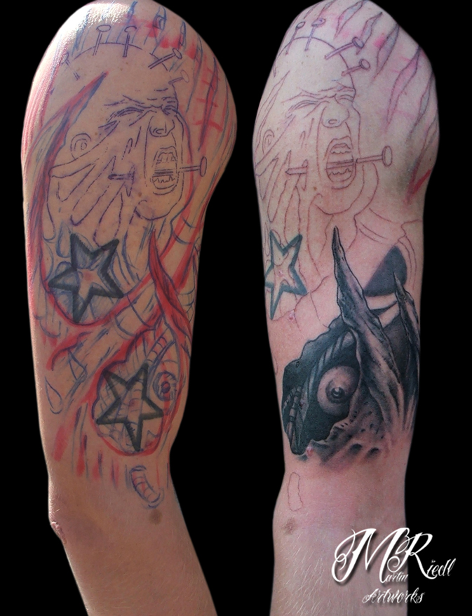 Tattoo Coverup Freehand by Anderstattoo on deviantART