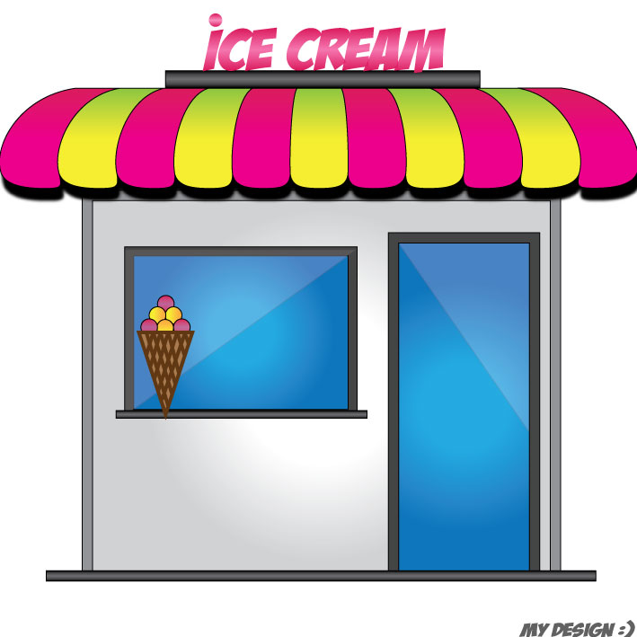 clipart ice cream shop - photo #3
