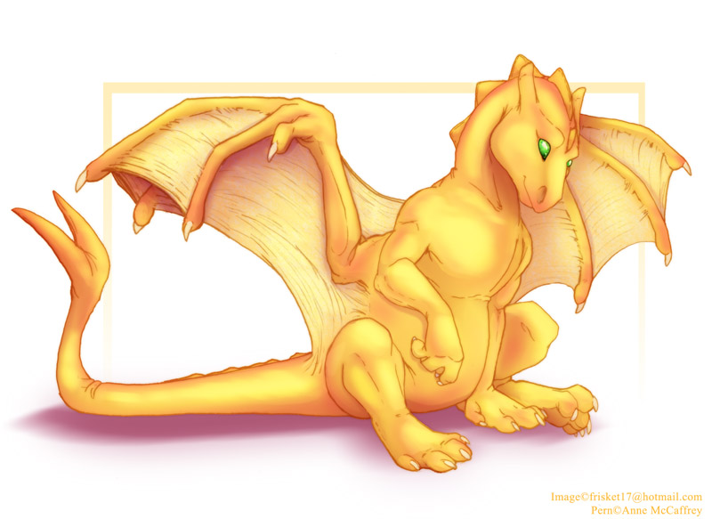 Ниелах Pern__gold_hatchling_isorith_by_frisket17-d367nnm