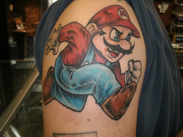 Super Mario Tattoo by ShannonRitchie on deviantART