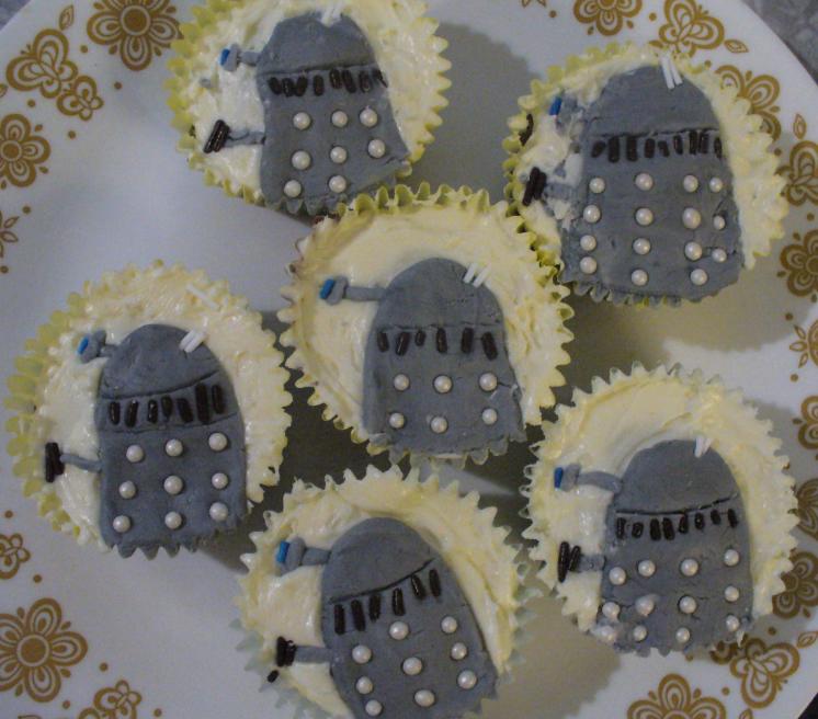 Dalek cupcakes by Folorn Faerie on DeviantArt