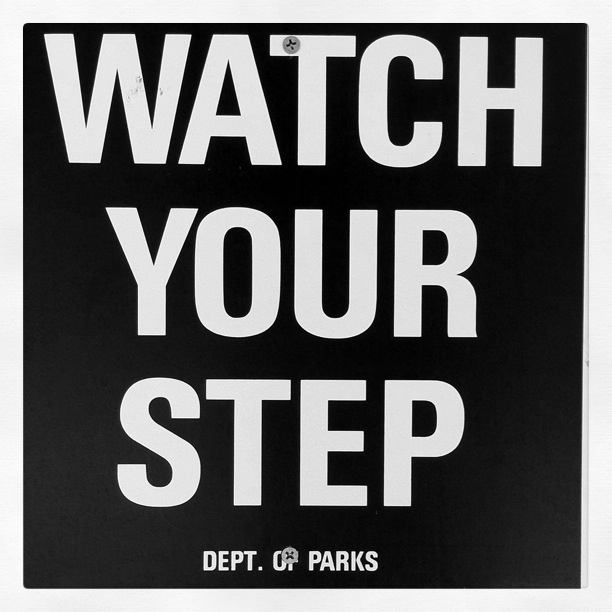 watch your step clipart - photo #30
