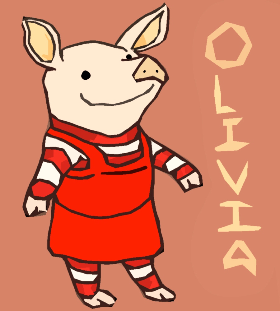 olivia clipart pig - photo #8