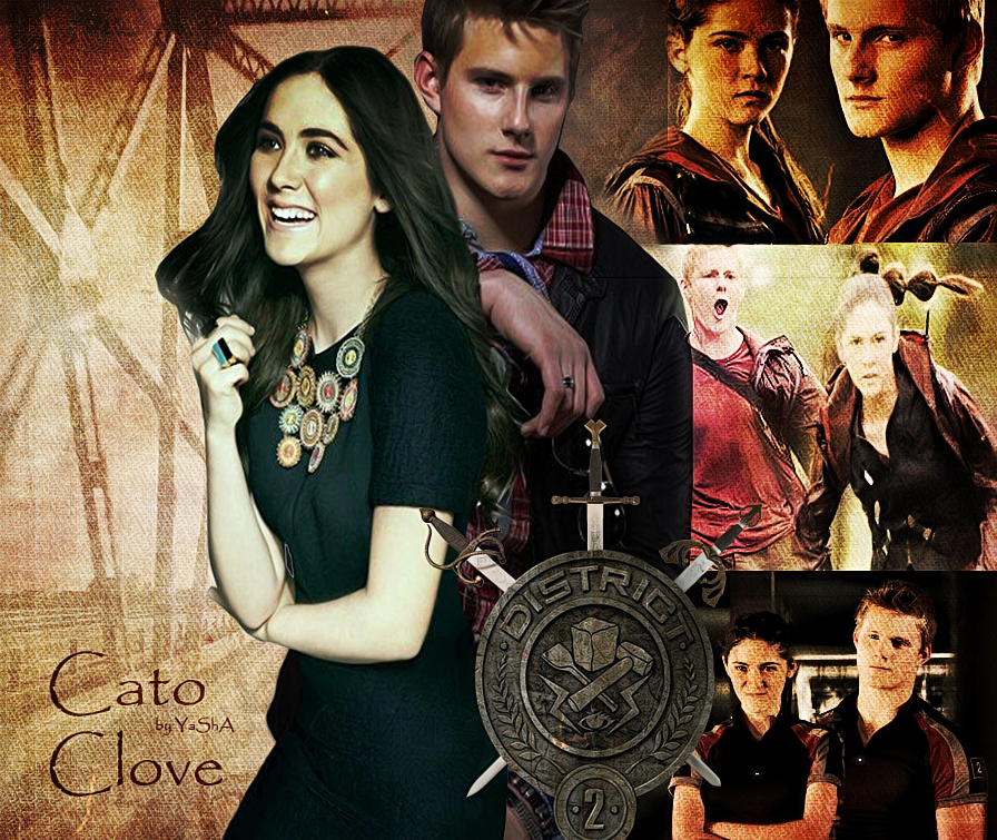 Cato and Clove District 2 by YaShA94 on DeviantArt