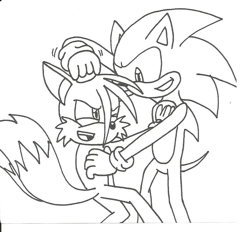 tails doll coloring pages - photo #15