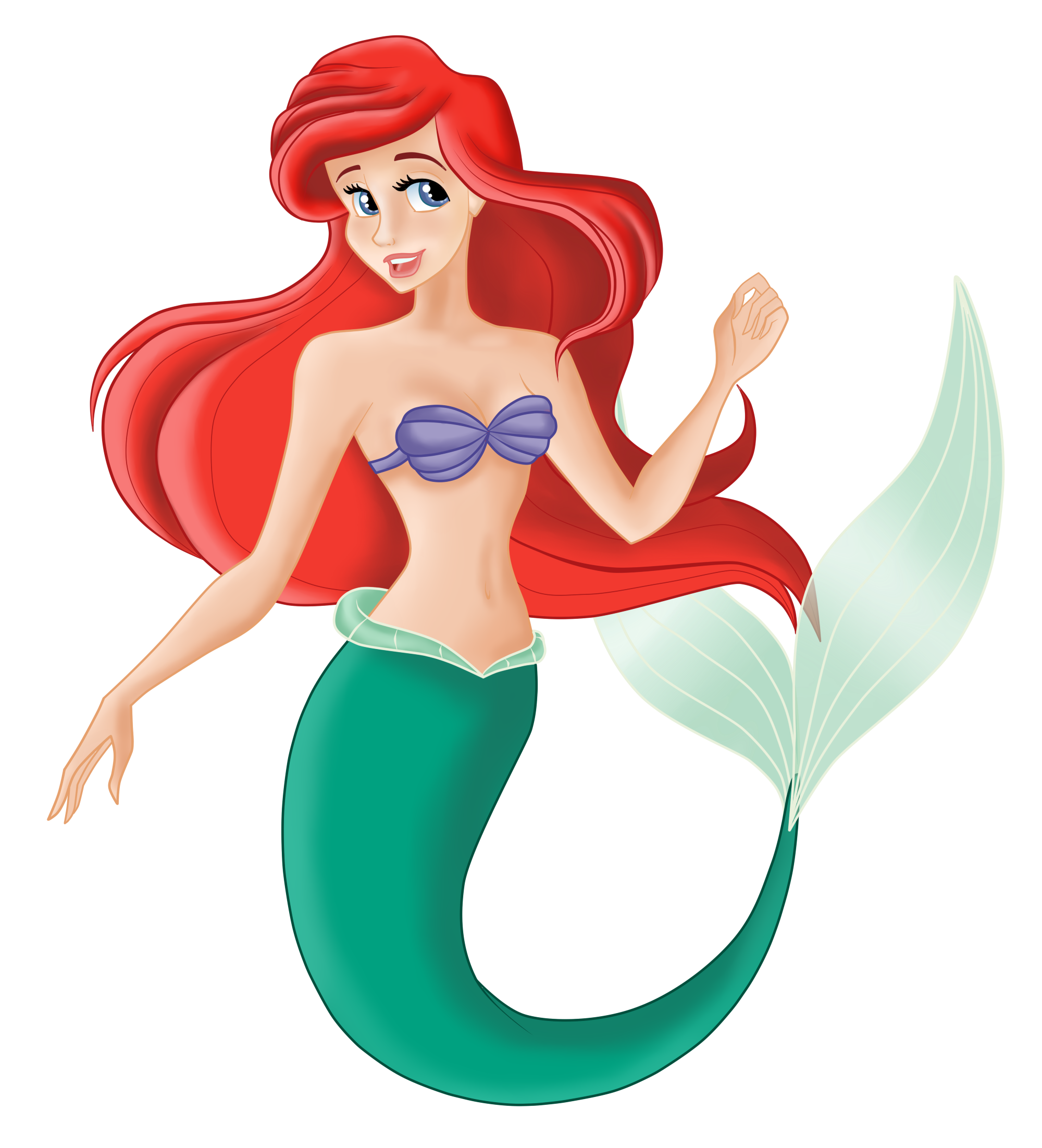 disney clipart little mermaid princess ariel - photo #30