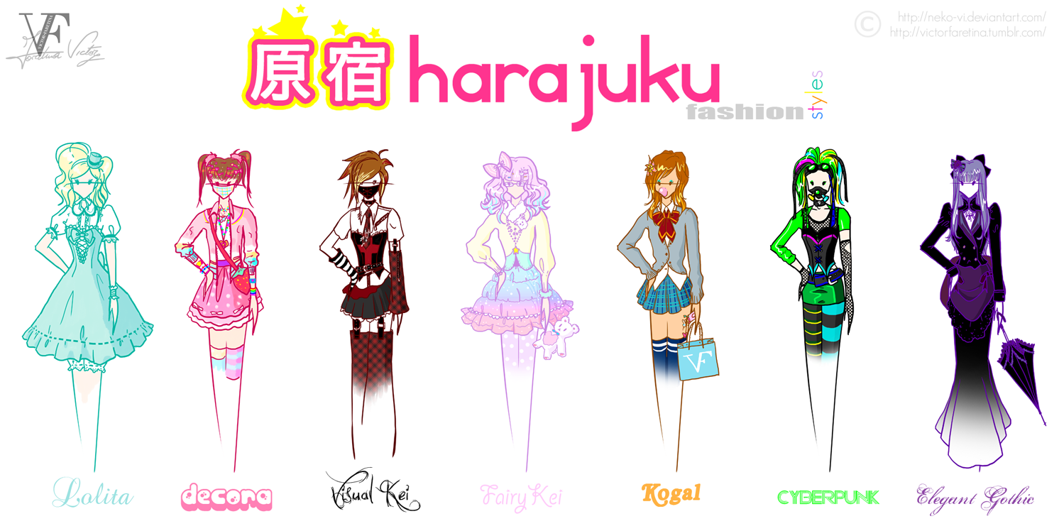Download this Harajuku Fashion Styles Neko Designs Interfaces picture