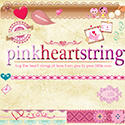 Pink Heart String