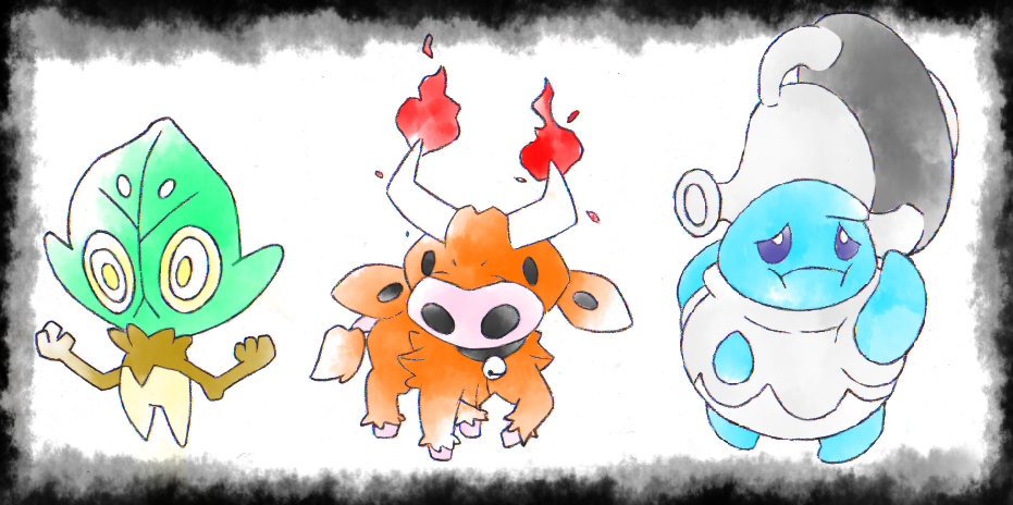 pokemon_plus_and_minus_starters_by_gastr