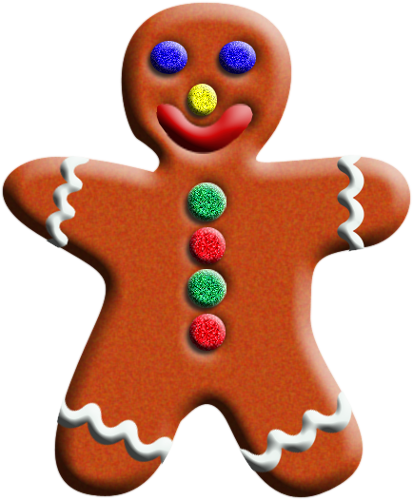 clipart gingerbread man - photo #49