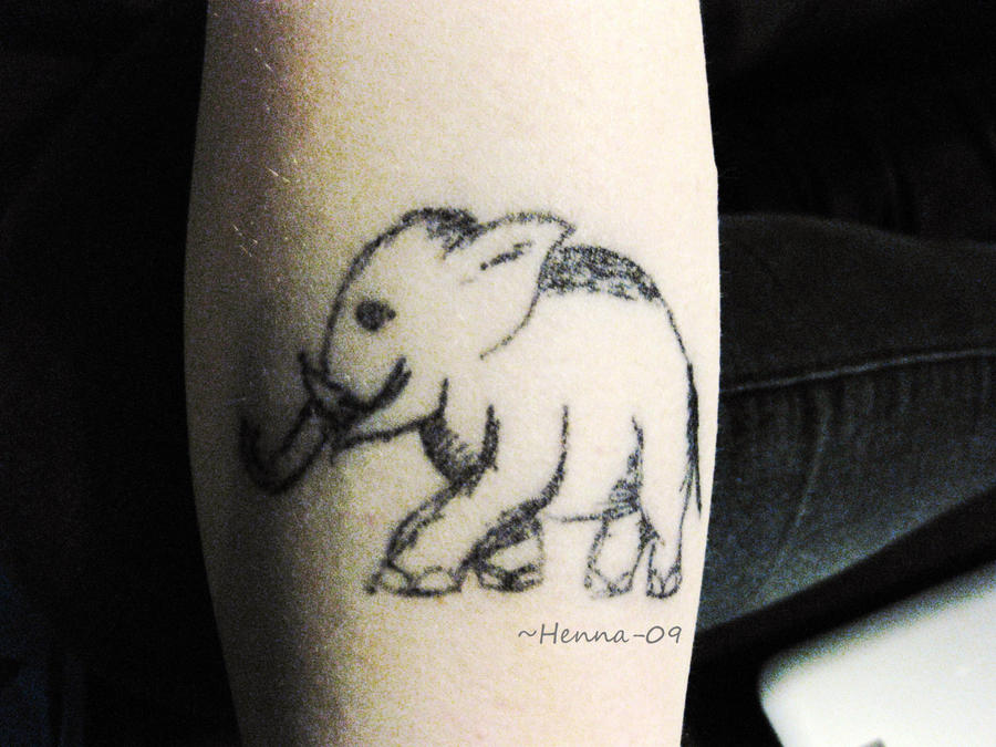 Elephant tattoo by ~ParadizeLily on deviantART