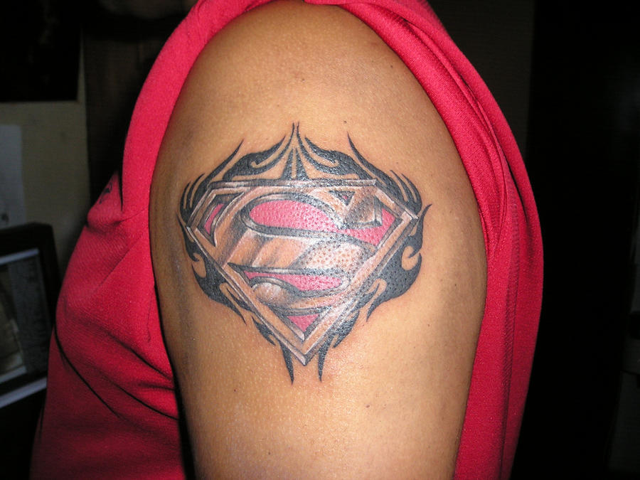 superman tattoo by CraZyRaj