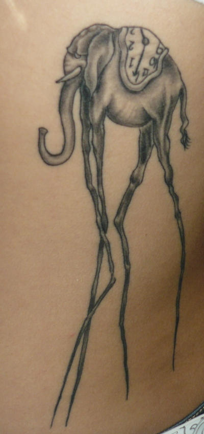 Dali Tattoo by thisismyne on deviantART
