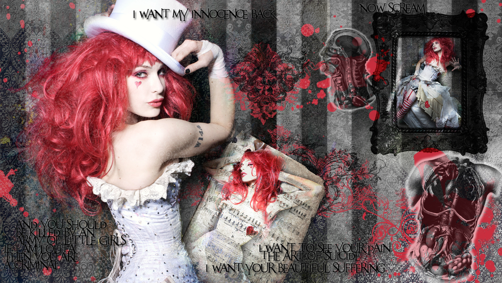 emilie autumn wallpaper. Emilie Autumn Wallpaper. by