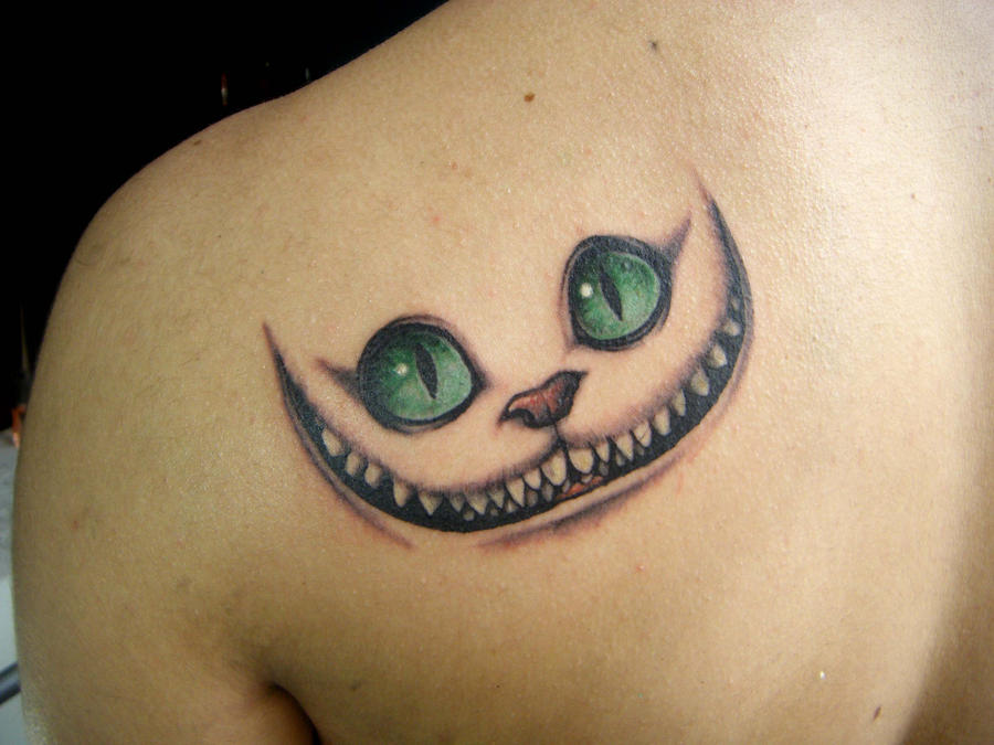 cheshire cat tattoos. Cheshire Cat