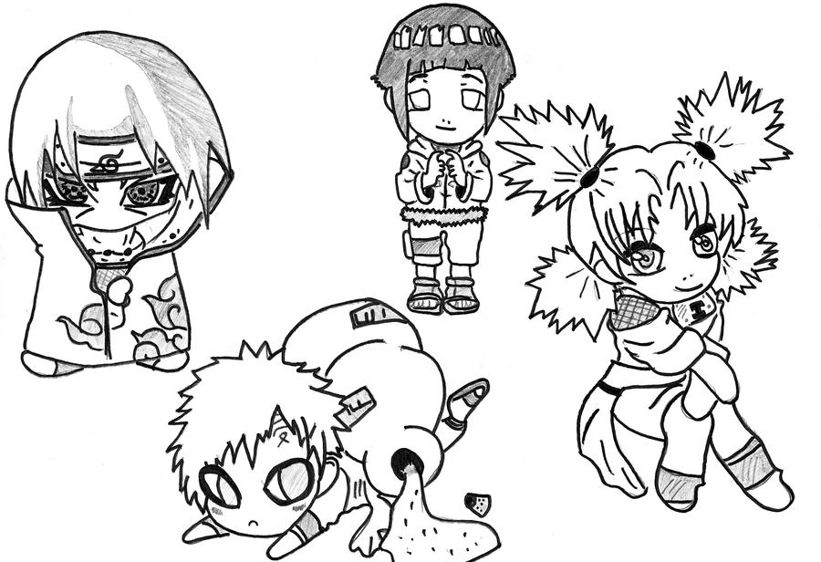 Pictures Of Naruto Characters. naruto characters chibi.
