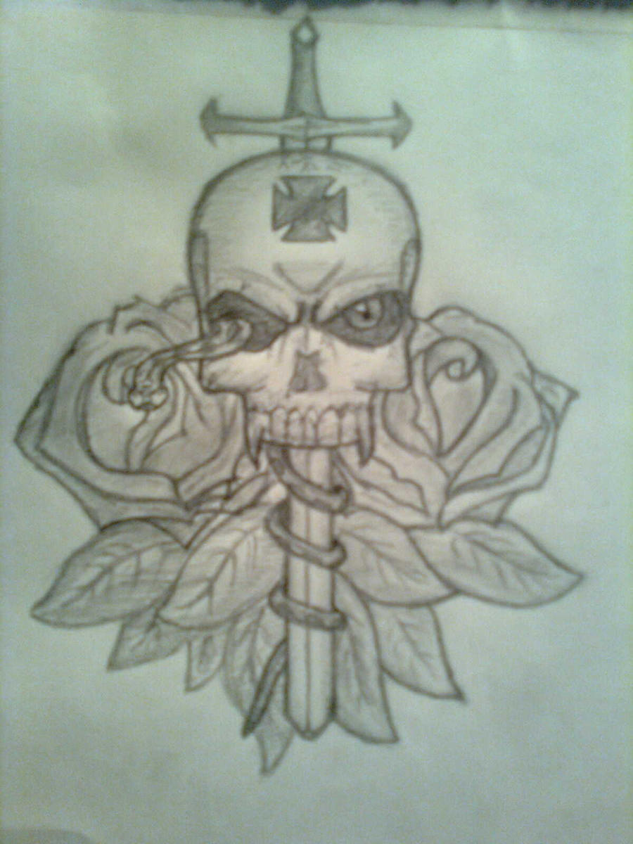Skull Tattoo Design by