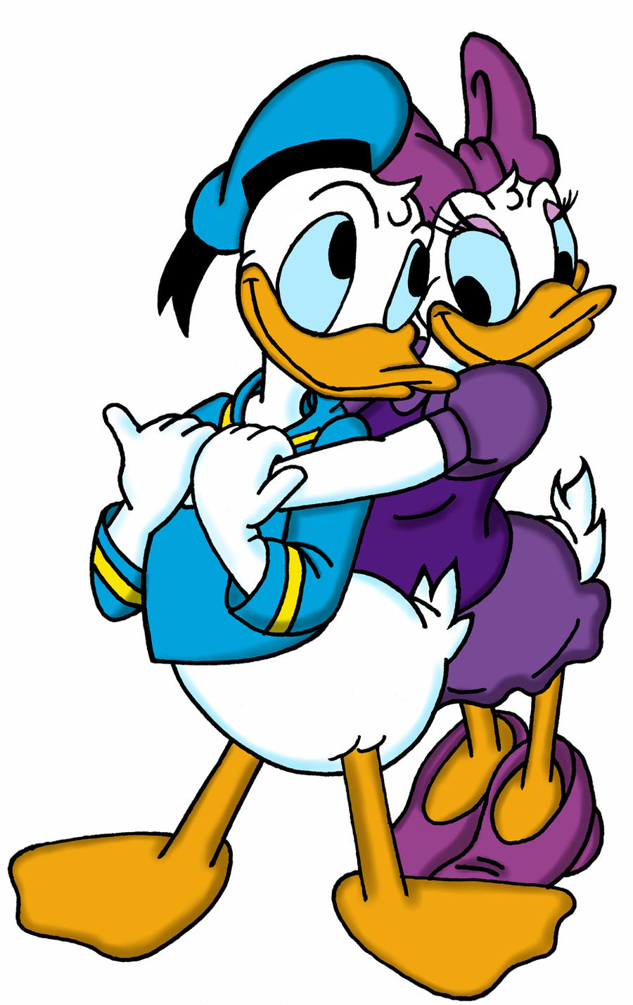 Donald Duck And Daisy Duck In Love Images & Pictures - Becuo