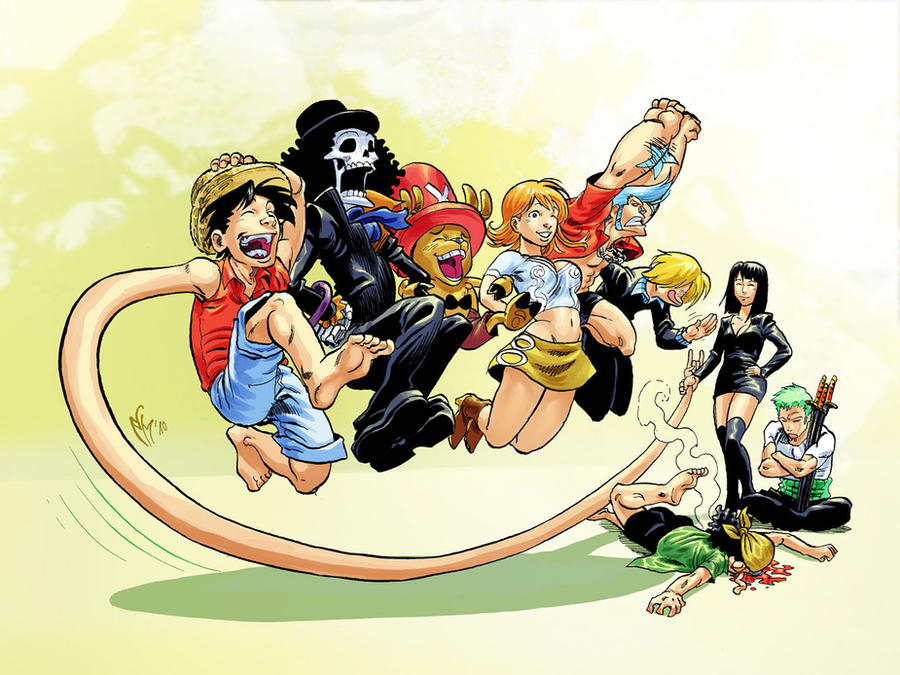 One Piece Gang by MarcelPerez on DeviantArt