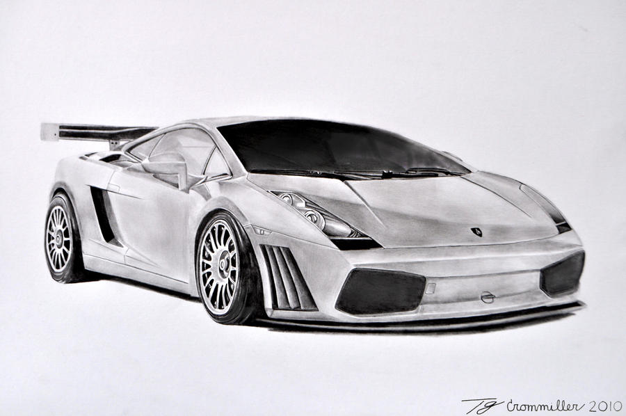 Lamborghini Drawing by Rollingboxes on DeviantArt