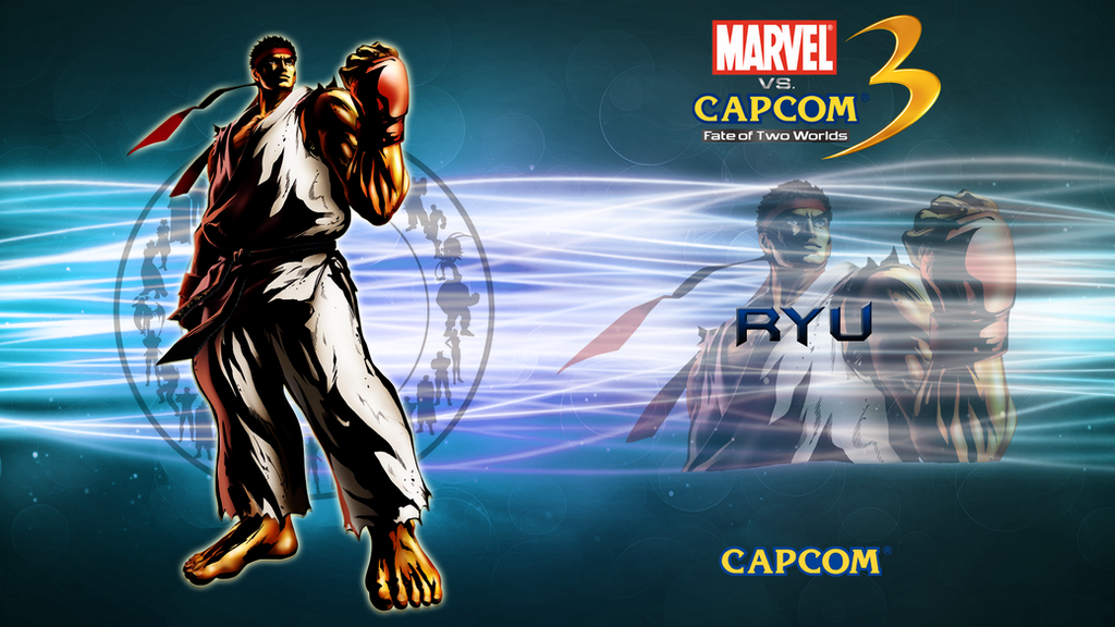 marvel vs capcom 3 wallpaper. Marvel VS Capcom 3 Ryu by