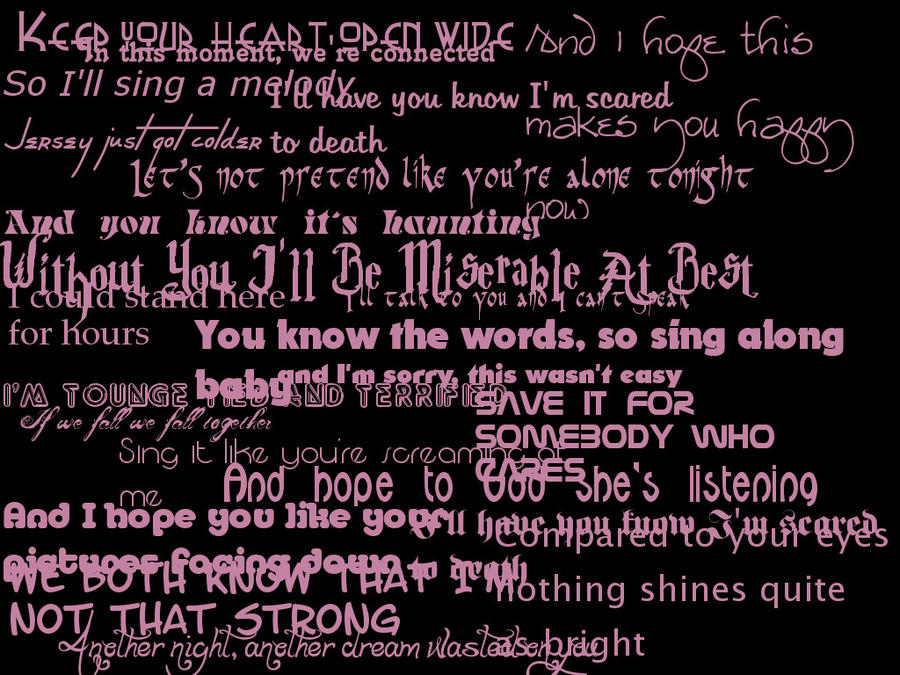 Mayday Parade Background :D by 2011