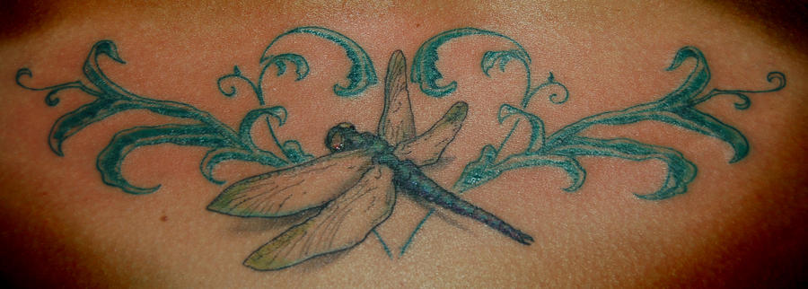 Sisters Dragonfly - dragonfly tattoo