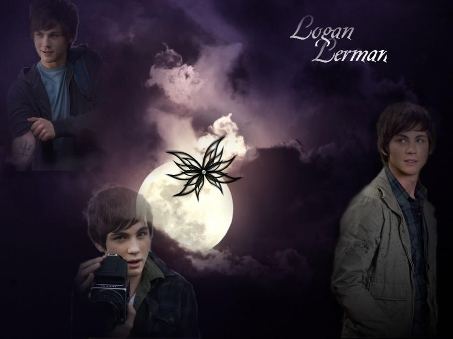 Logan Lerman Wallpaper by BrownEyedRocker on deviantART