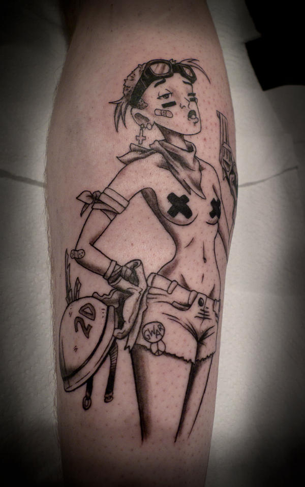 Tank Girl Tattoo by tone on deviantART