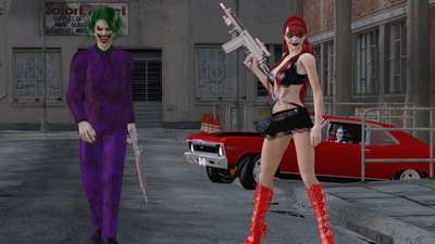 Joker Harley Quinn Poser 1920x1080