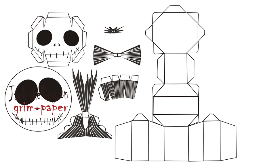Free Jack And Sally Pumpkin Carving Templates