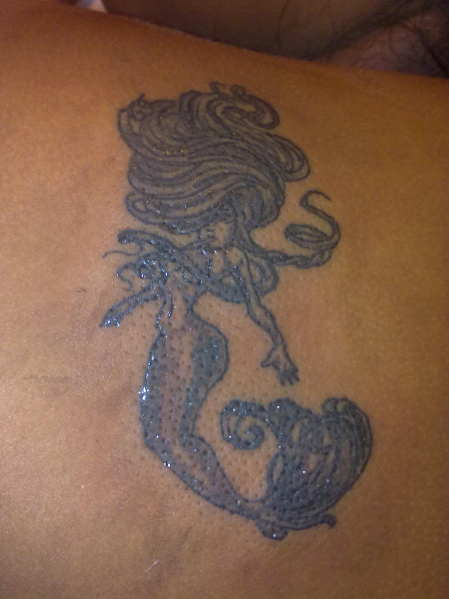 mermaid tattoo by painalone on deviantART