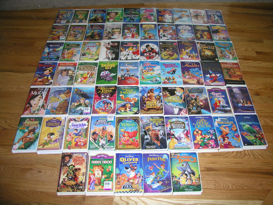 My Disney VHS Collection