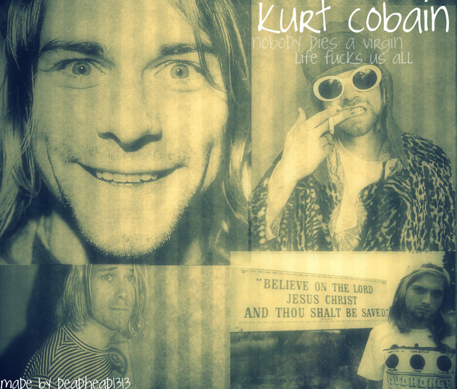 Kurt Cobain Wallpaper by deadhead1313 on deviantART