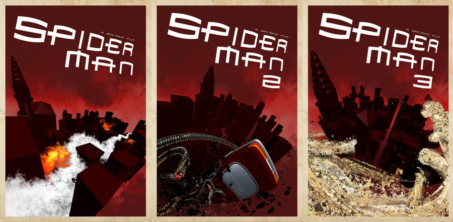 spider_man_trilogy_from_sam_raimi_by_edgarascensao-d4y4lw0